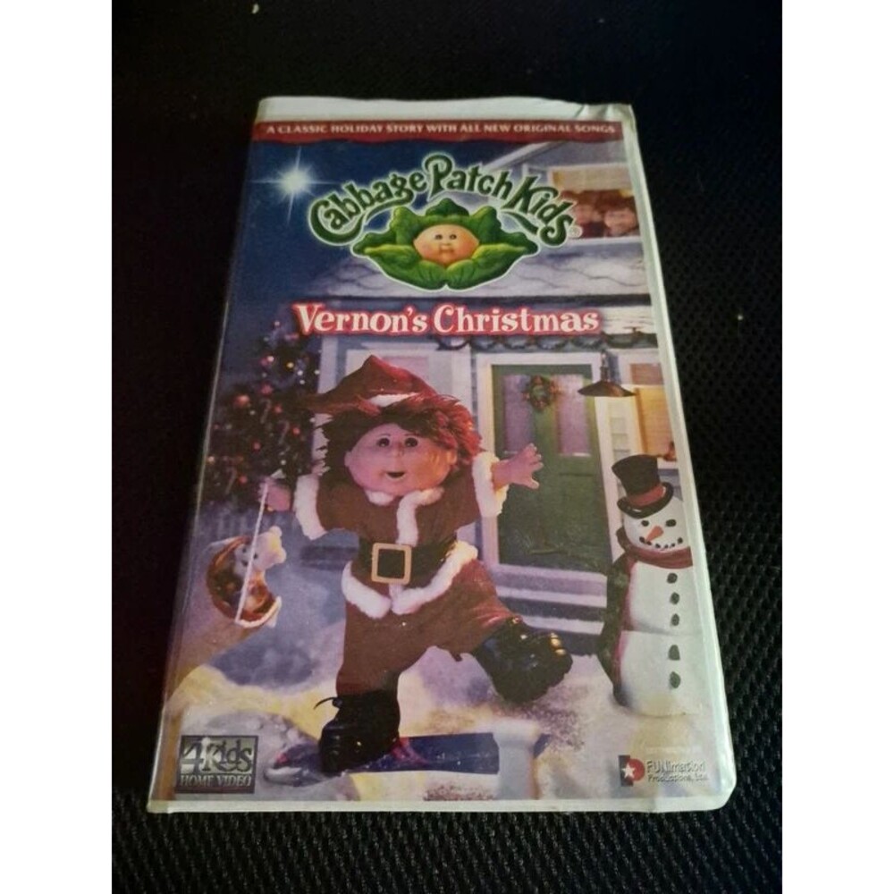 Cabbage Patch Kids Vernon's Christmas VHS